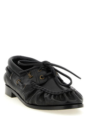 Saint Laurent Black Calfskin Loafers