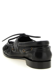 Saint Laurent Black Calfskin Loafers