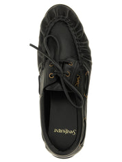 Saint Laurent Black Calfskin Loafers