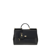 Dolce & Gabbana Black Calf Leather Shoulder Bag