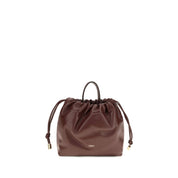 Chloé Bordeaux Calf Leather Shoulder Bag
