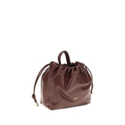 Chloé Bordeaux Calf Leather Shoulder Bag