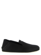 Giuseppe Zanotti Black Viscose Loafers