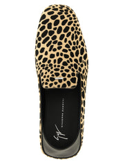 Giuseppe Zanotti Multicolor Calfskin Loafers