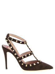 Valentino Garavani Brown Calfskin Pumps