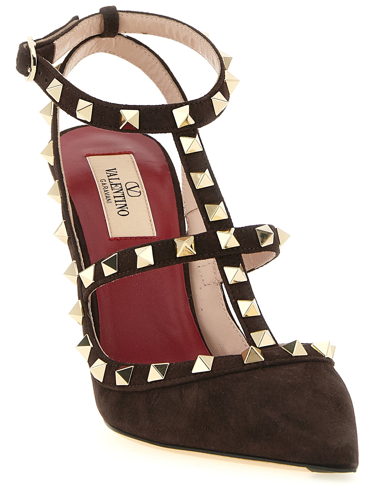Valentino Garavani Brown Calfskin Pumps
