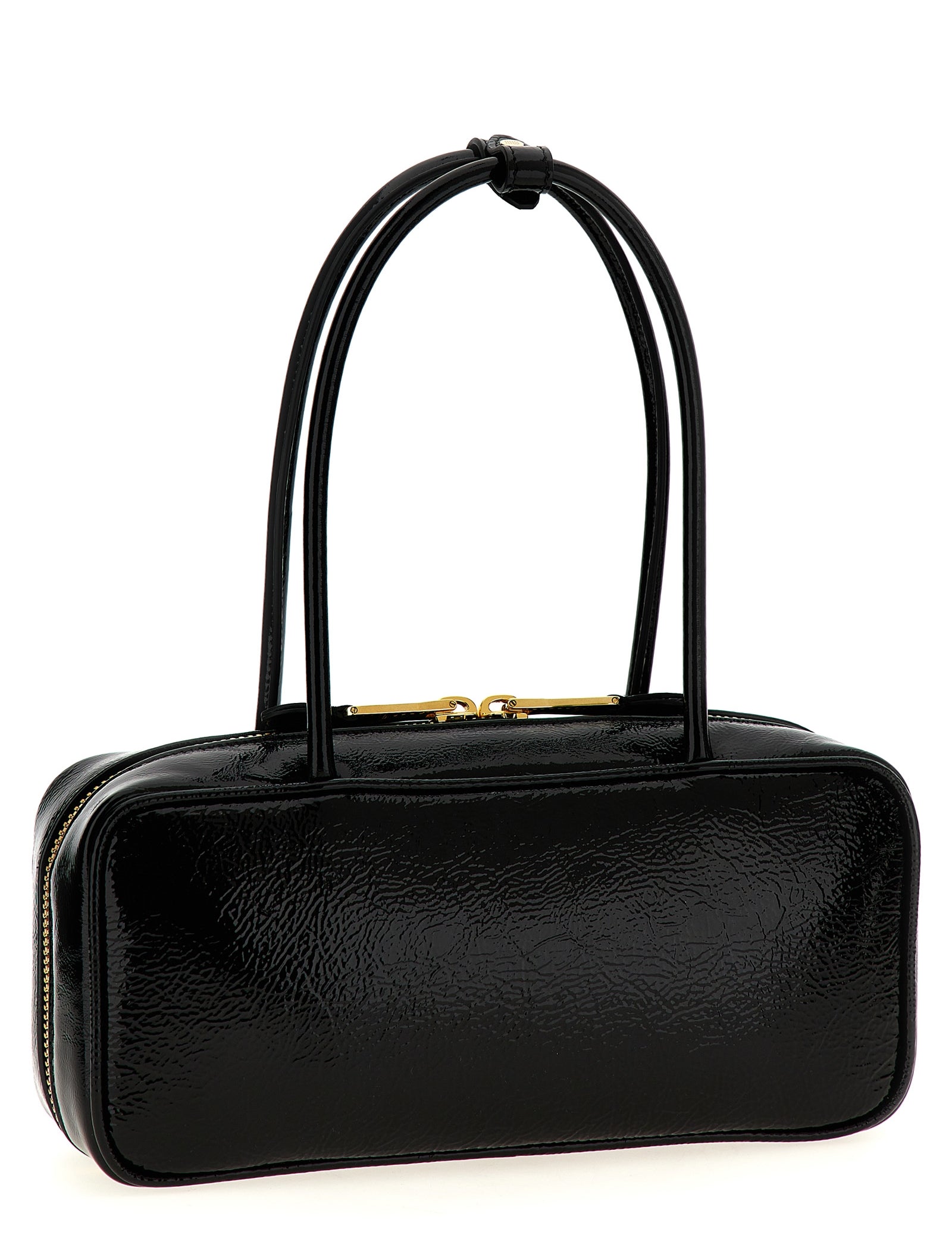 Miu Miu Black Lamb Leather Handbags