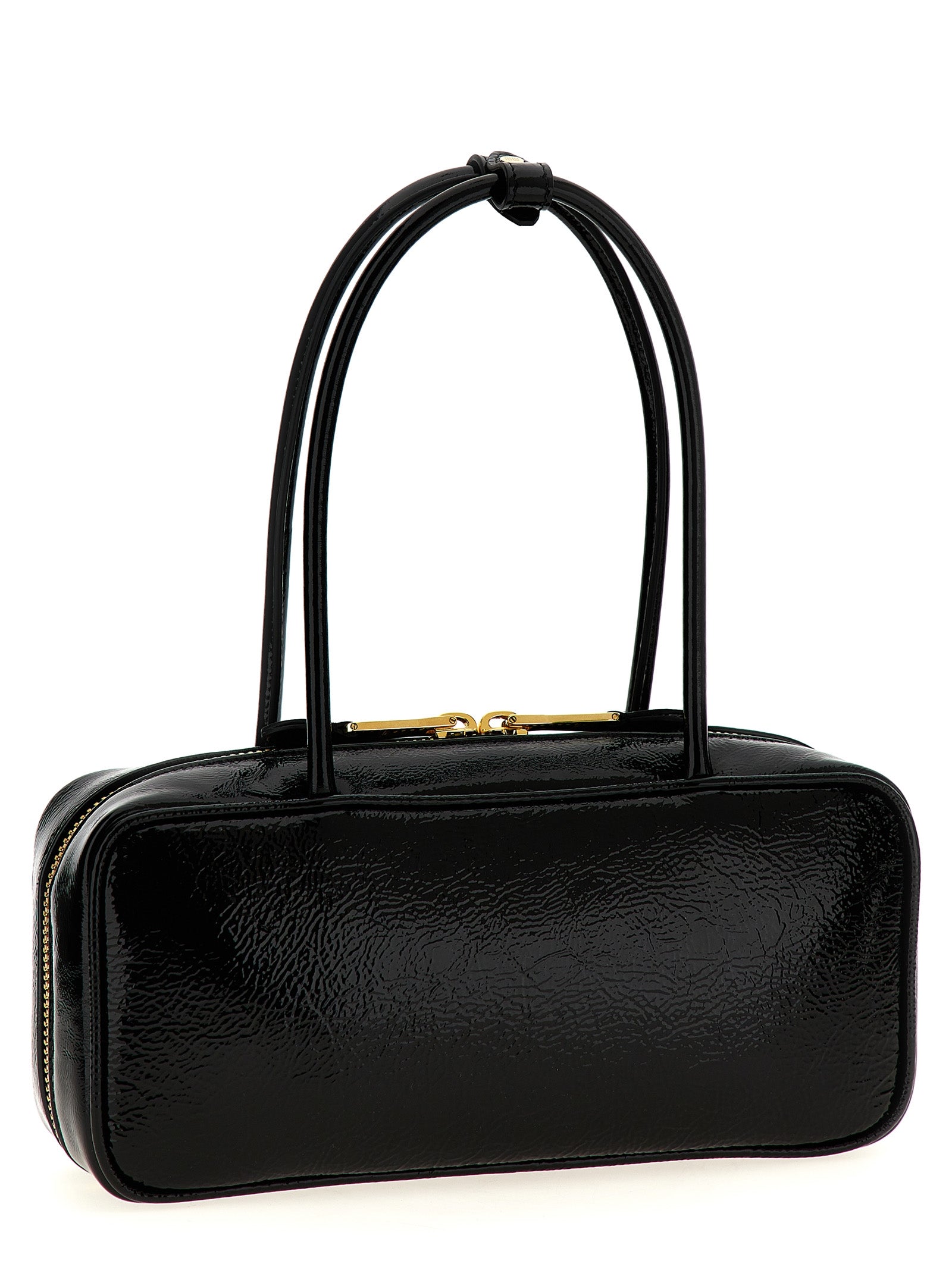 Miu Miu Black Lamb Leather Handbags