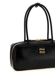 Miu Miu Black Lamb Leather Handbags