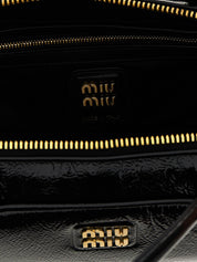 Miu Miu Black Lamb Leather Handbags