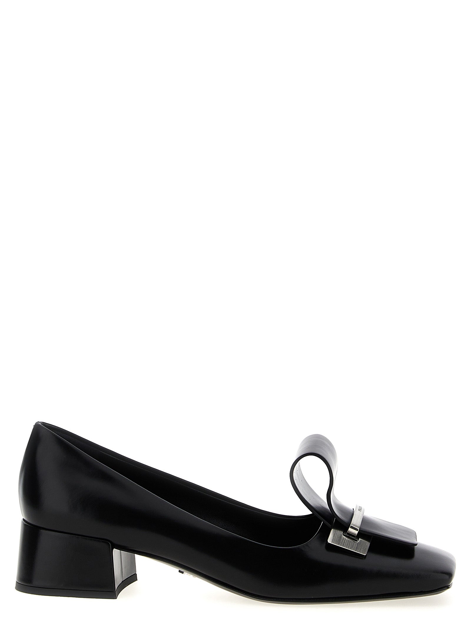Prada Black Calfskin Pumps