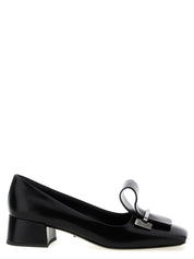 Prada Black Calfskin Pumps
