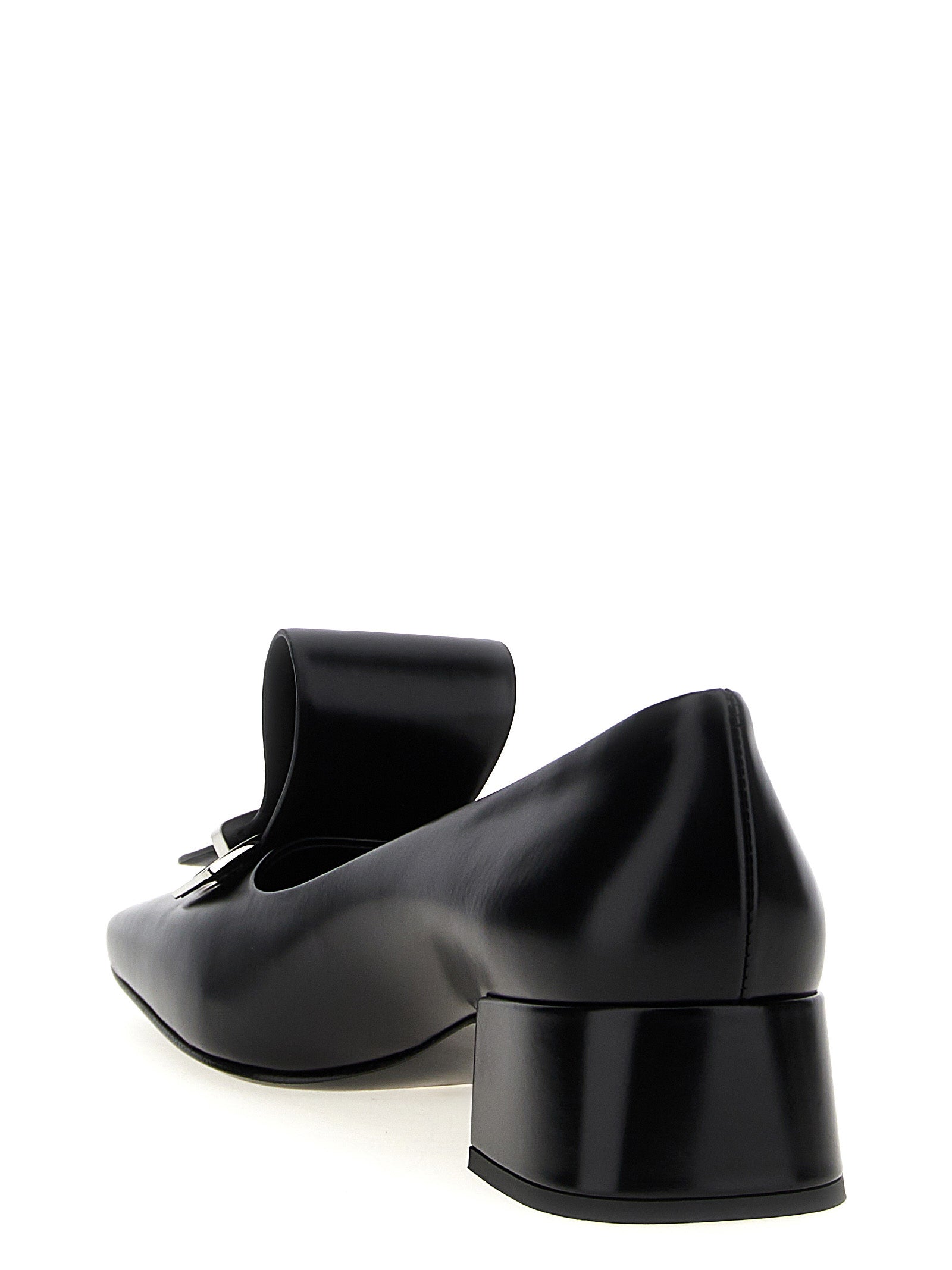 Prada Black Calfskin Pumps