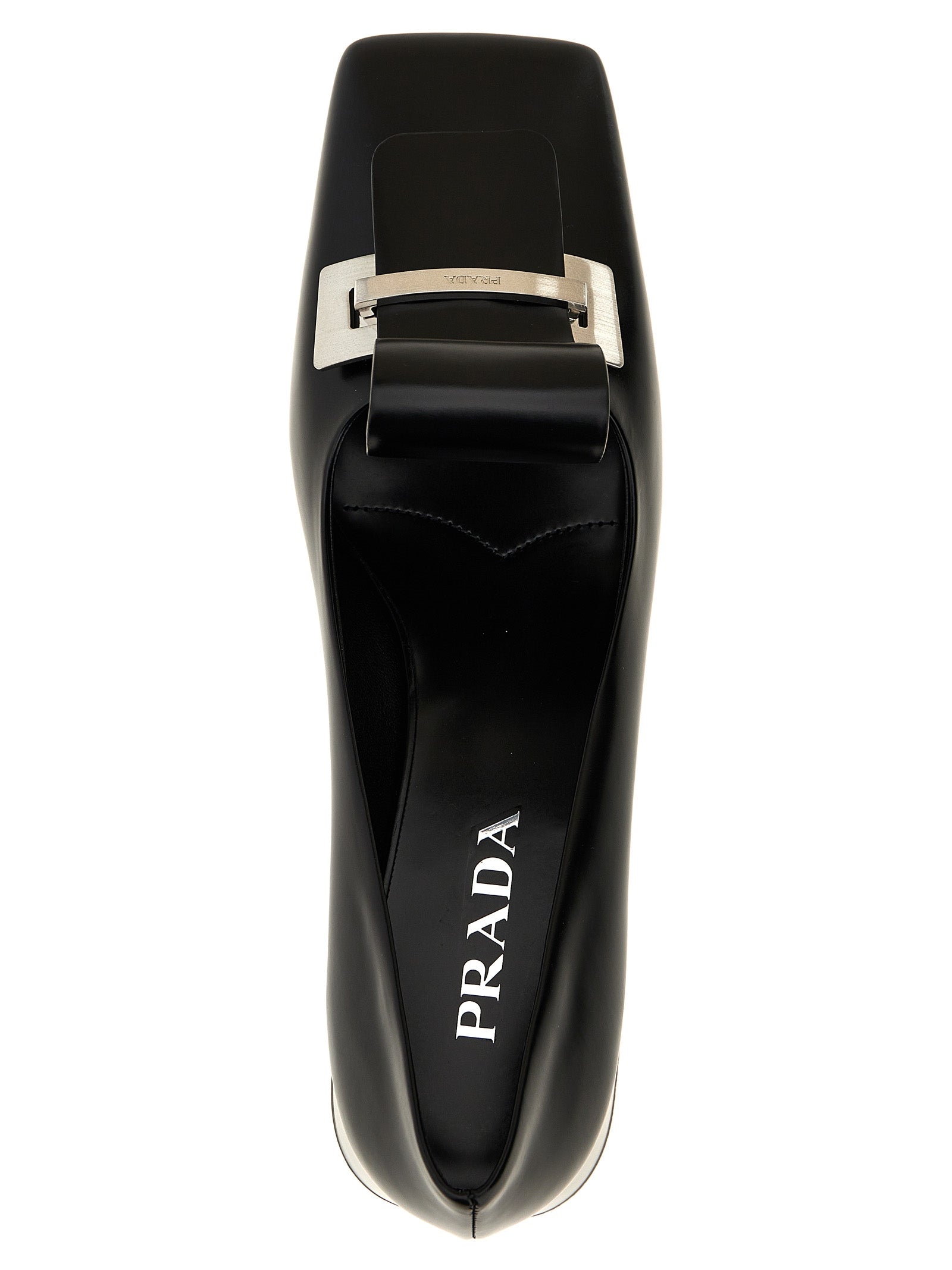 Prada Black Calfskin Pumps