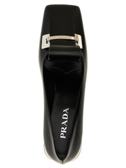 Prada Black Calfskin Pumps