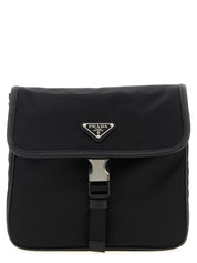 Prada Black Recycled Polyamide Crossbody Bag