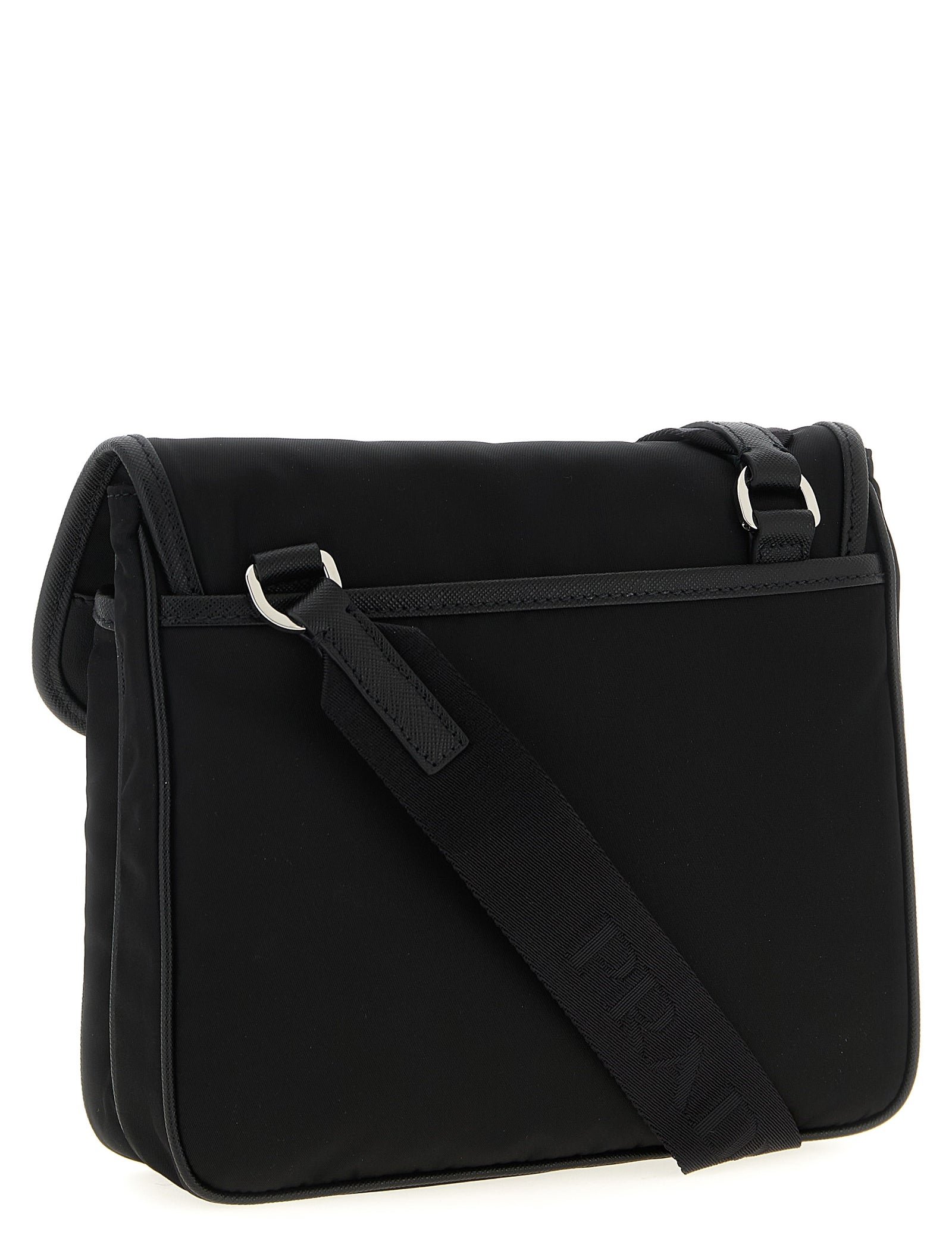 Prada Black Recycled Polyamide Crossbody Bag