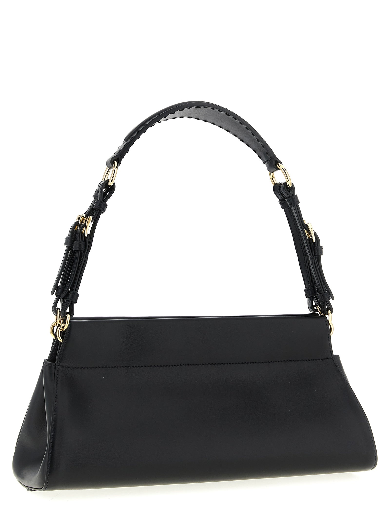 Prada Black Calfskin Shoulder Bag