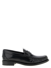 Prada Black Calfskin Loafers