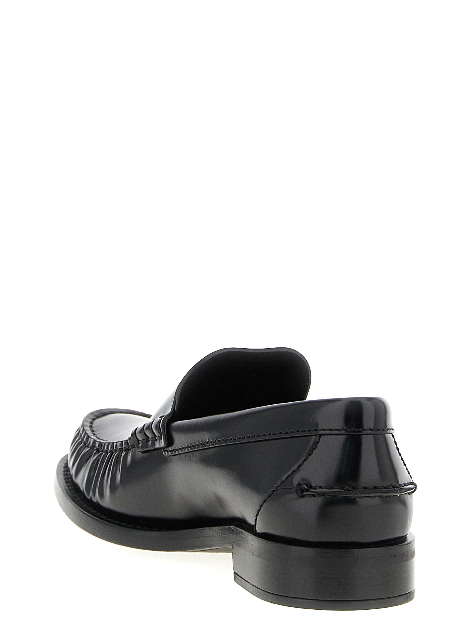 Prada Black Calfskin Loafers