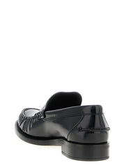 Prada Black Calfskin Loafers