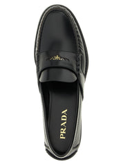 Prada Black Calfskin Loafers