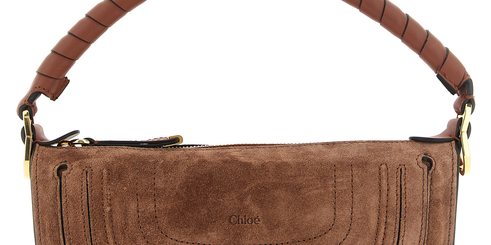 Chloé Brown Calfskin Shoulder Bag