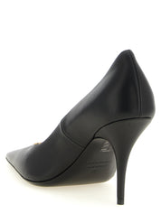Balenciaga Black Calfskin High Heel Pumps