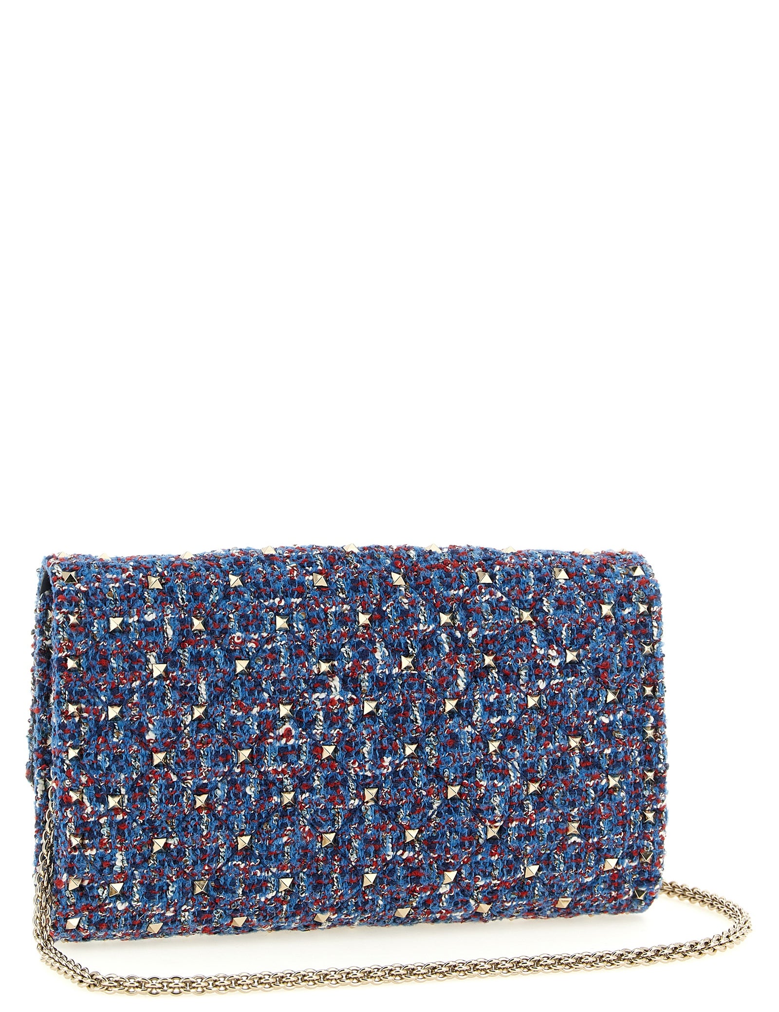 Valentino Garavani Blue Polyester Crossbody Bag
