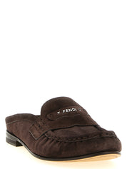 Fendi Brown Calfskin Loafers