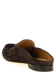 Fendi Brown Calfskin Loafers