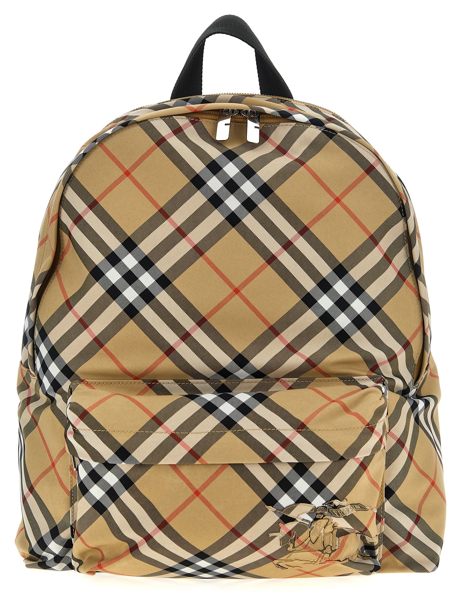 Burberry Beige Polyester Backpack