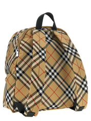 Burberry Beige Polyester Backpack