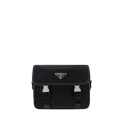 Prada Black Re-Nylon Shoulder Bags
