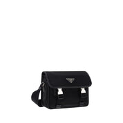 Prada Black Re-Nylon Shoulder Bags