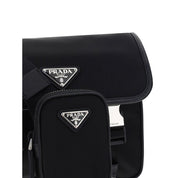 Prada Black Re-Nylon Shoulder Bags