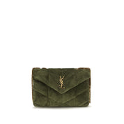 Saint Laurent Suede Shoulder Bag