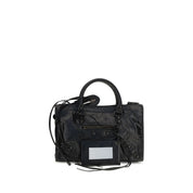 Balenciaga Black Lambskin Handbag