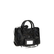 Balenciaga Black Lambskin Handbag