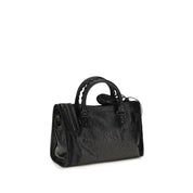 Balenciaga Black Lambskin Handbag