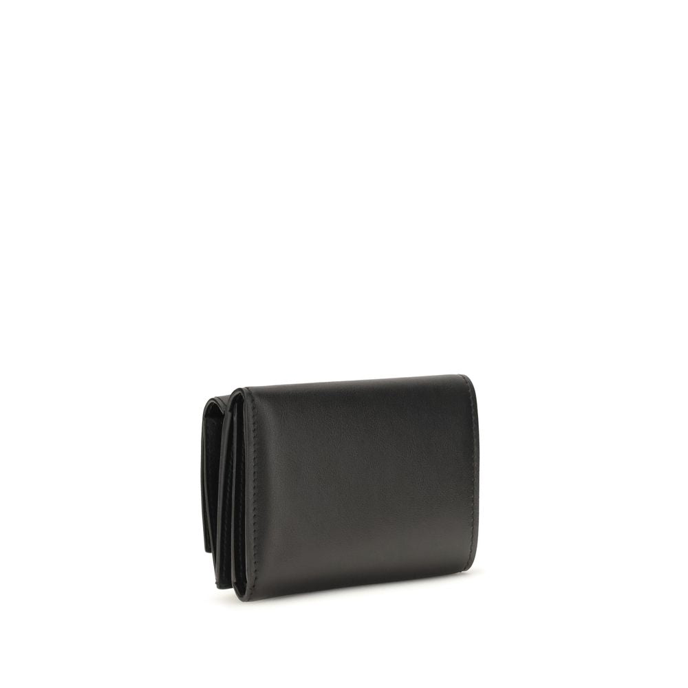 Fendi Taupe Calf Leather Wallet