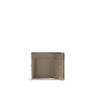 Fendi Taupe Calf Leather Wallet