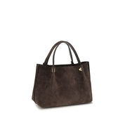 Valentino Garavani Brown Calf Leather Shoulder Bag