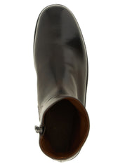 Marsell Brown Calfskin Ankle Boots