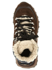 Brunello Cucinelli Brown Calfskin Ankle Boots
