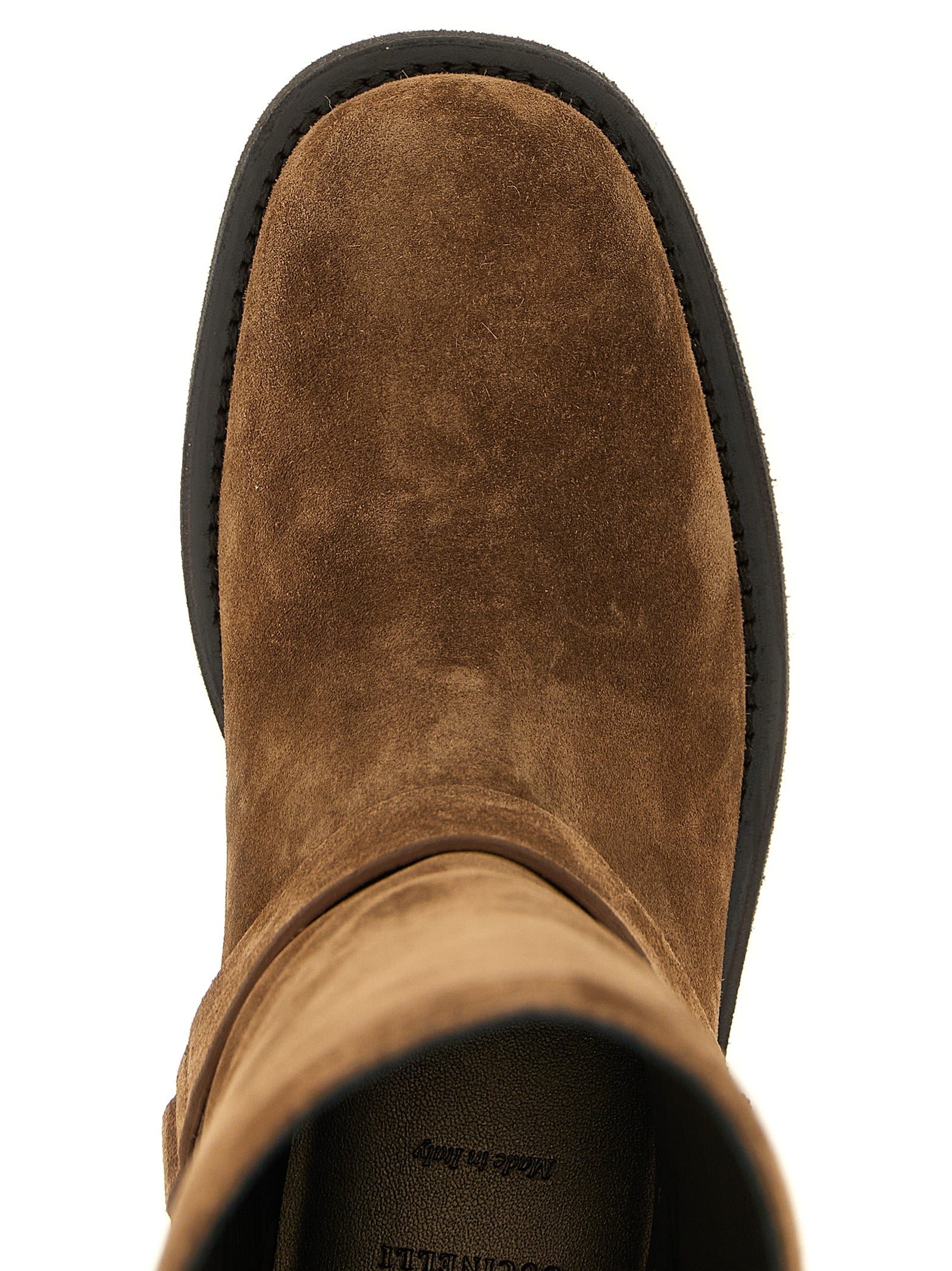 Brunello Cucinelli Brown Calfskin Boots