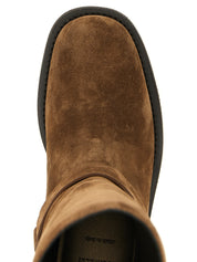 Brunello Cucinelli Brown Calfskin Boots