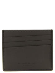 Brunello Cucinelli Black Calfskin Wallets & Cardholders