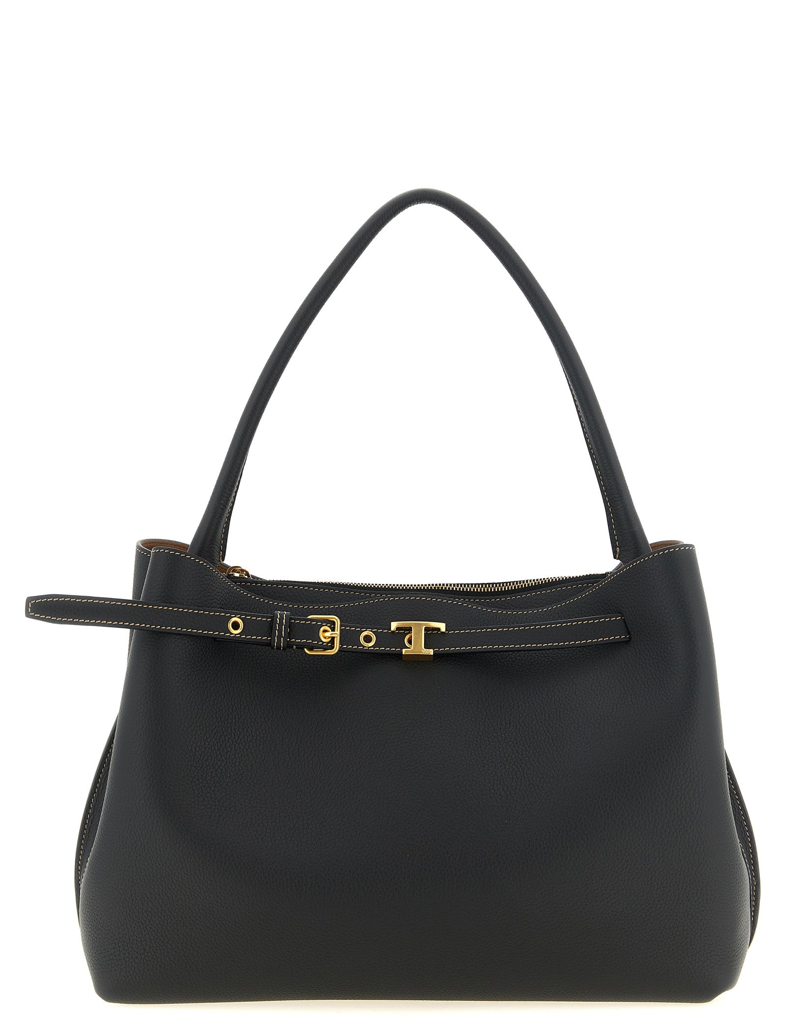 Tod's Black Calfskin Handbag