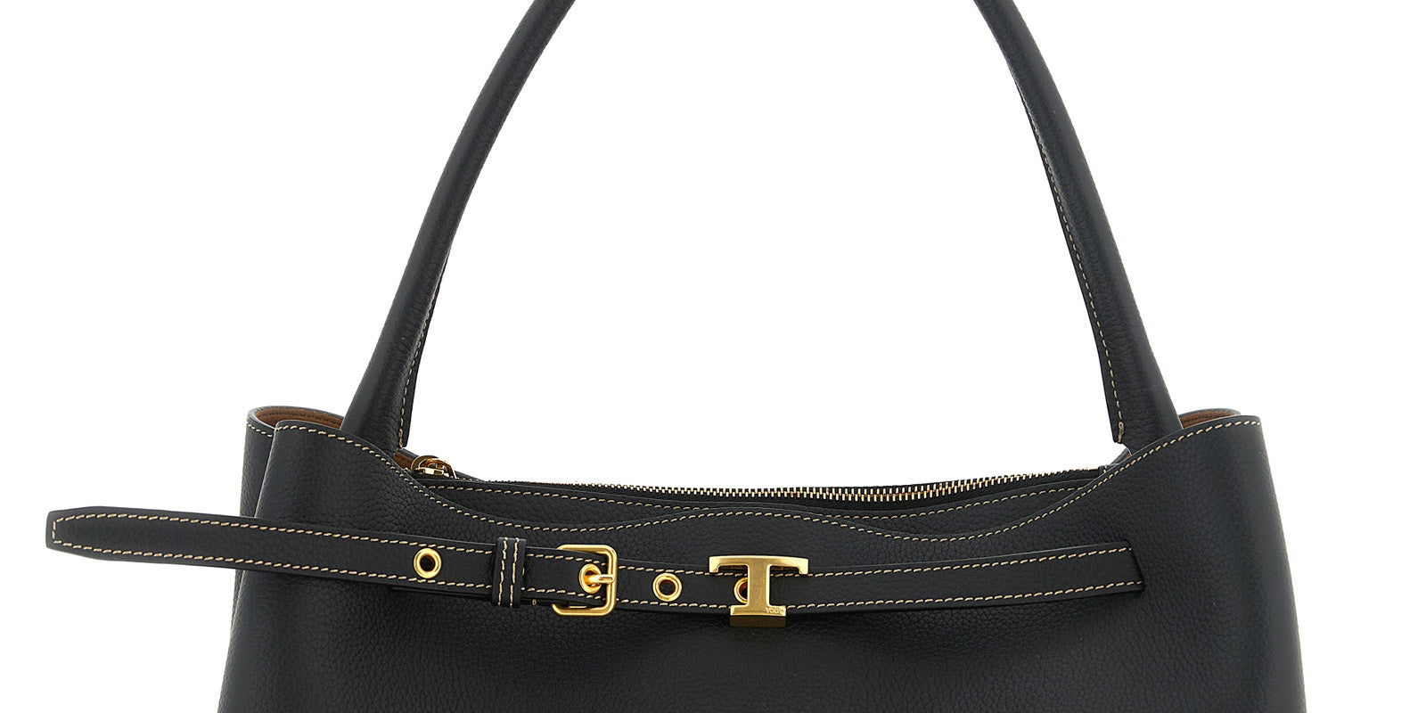 Tod's Black Calfskin Handbag
